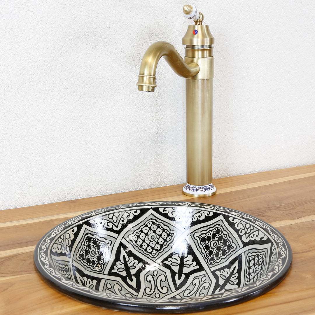 Lavabo negro