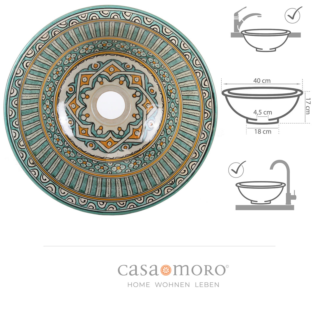 Lavabo redondo