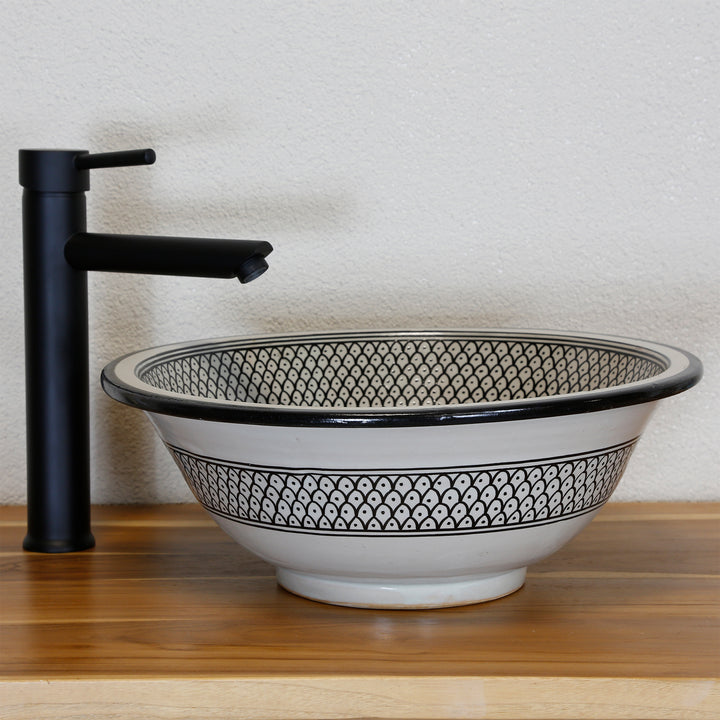 Lavabo negro