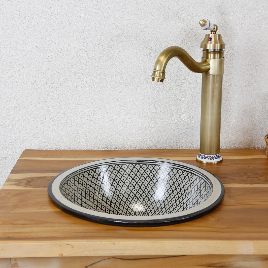 Lavabo negro