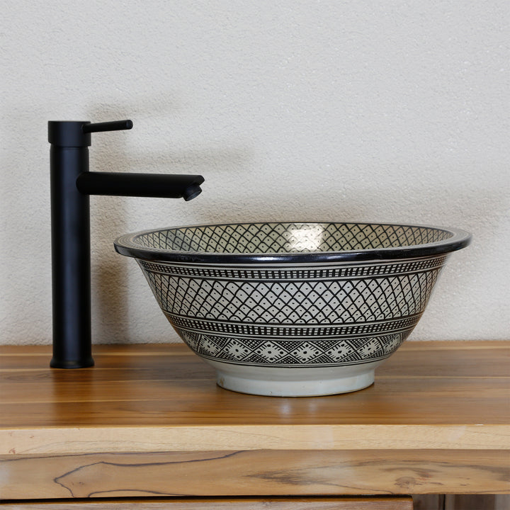 Lavabo negro