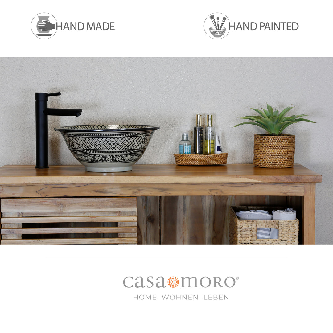 Lavabo negro