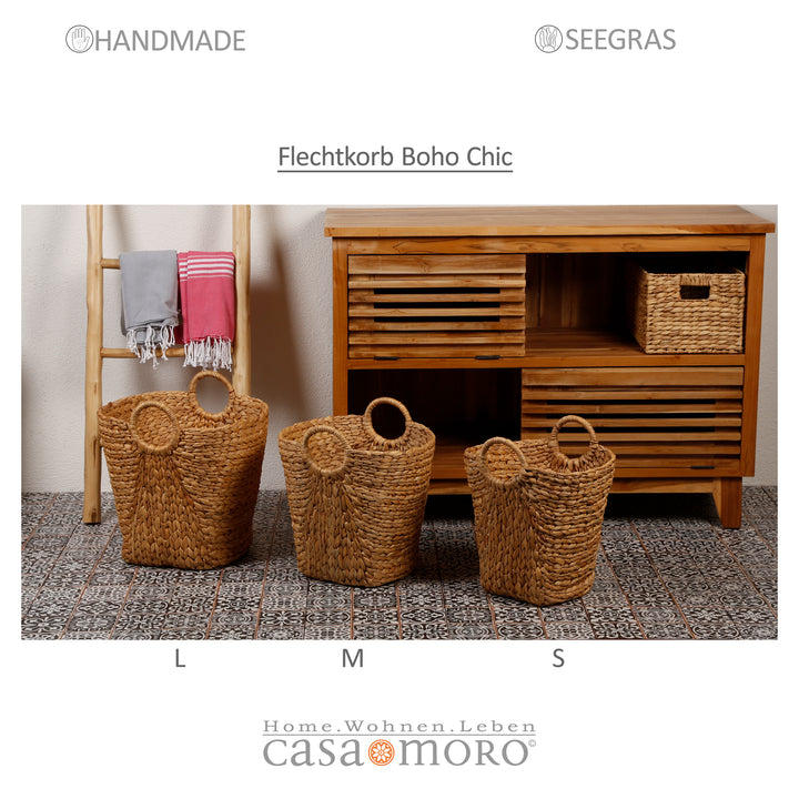 Bolso cesta Boho Chic S