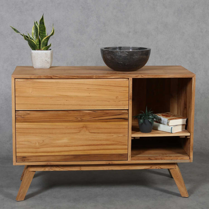 Lavabo de mármol Felia negro