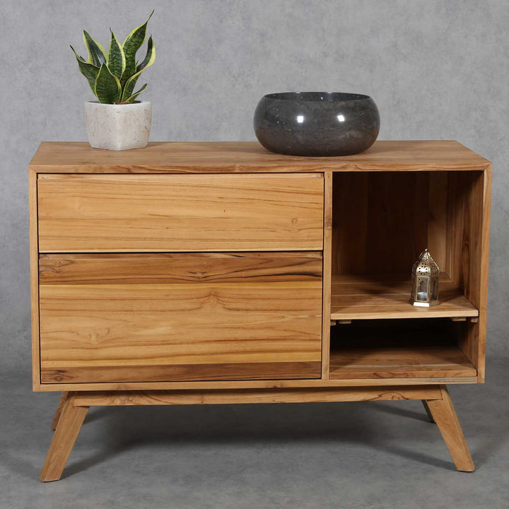 Lavabo de mármol Cosima Negro