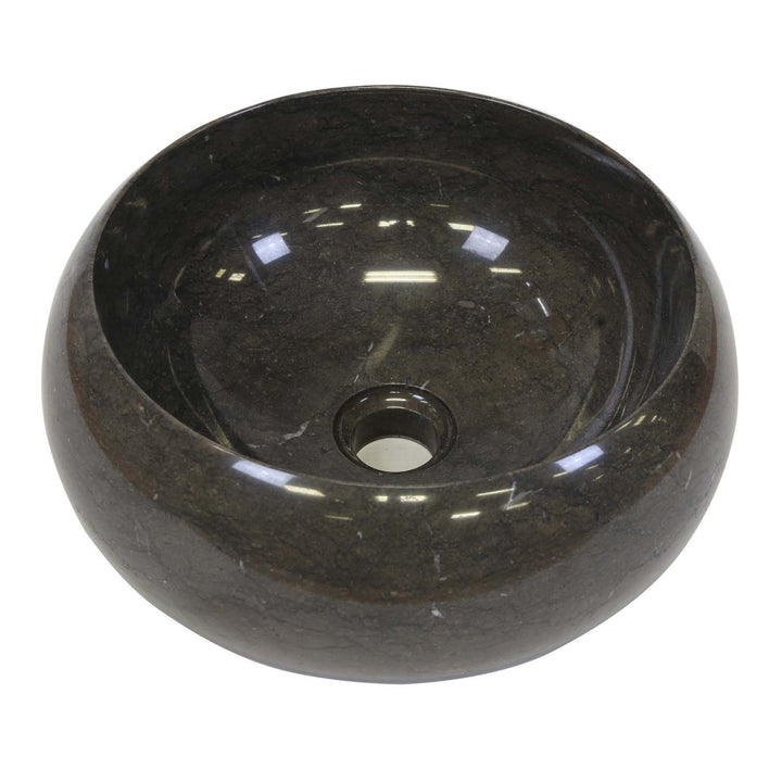 Lavabo de mármol Cosima Negro