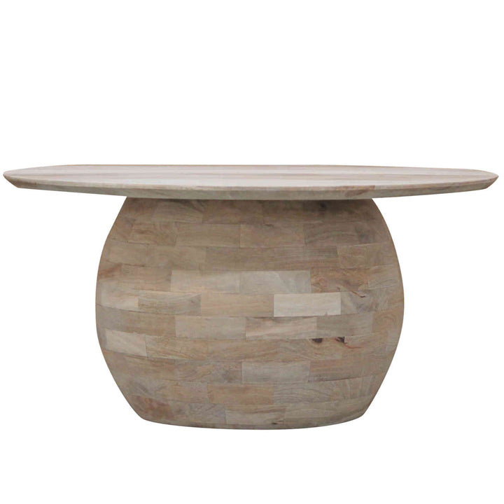 Mesa de centro de madera maciza Hajar