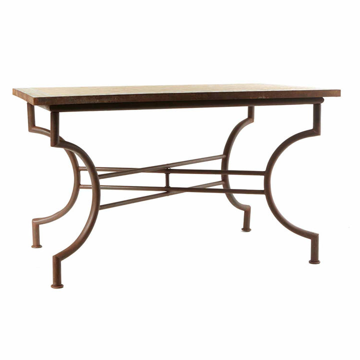 Mesa de comedor Mosaik 120x80 esmaltada en verde