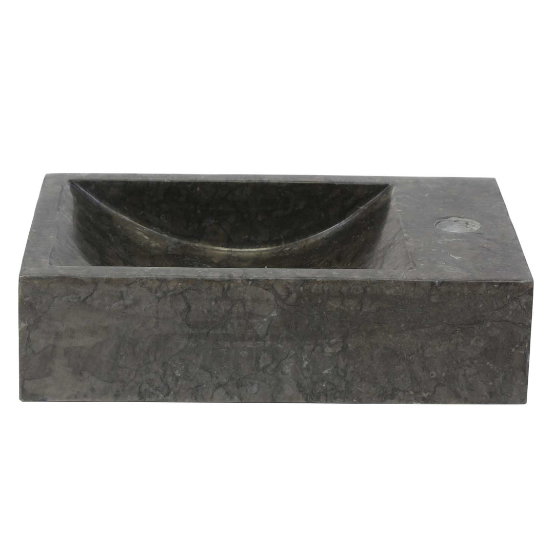 Lavabo de mármol Cecilia Negro