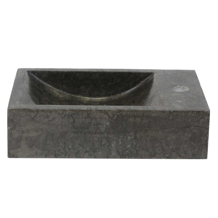 Lavabo de mármol Cecilia Negro