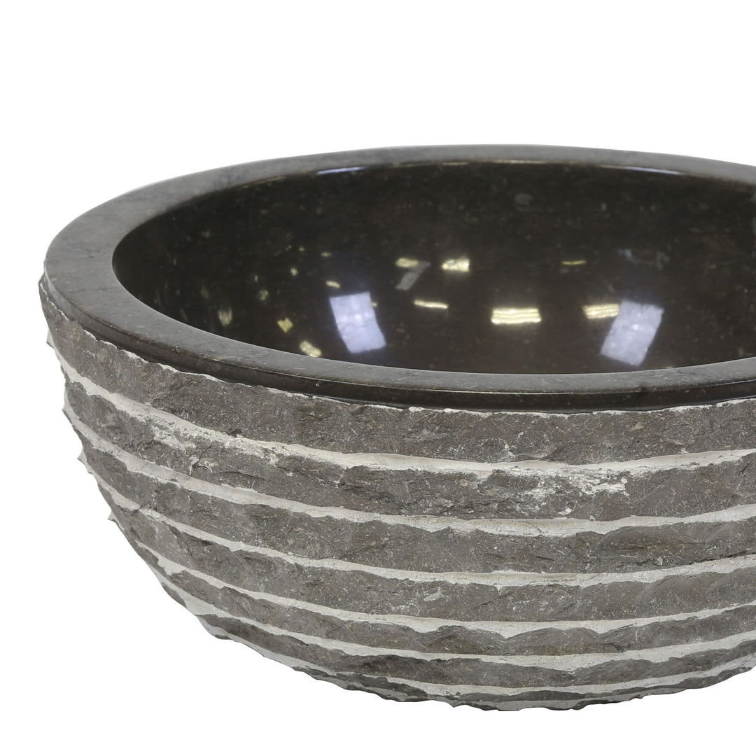 Lavabo de mármol Marika Negro