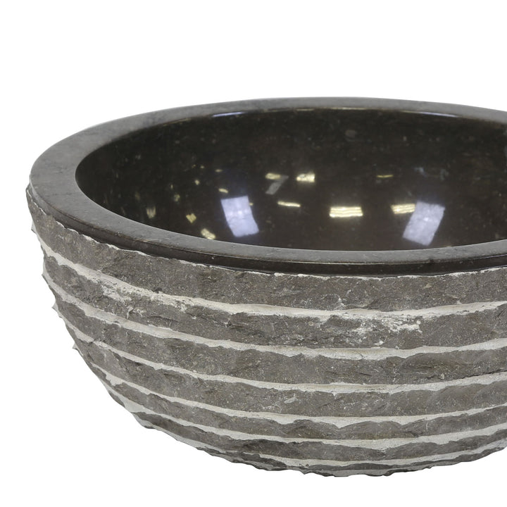 Lavabo de mármol Marika Negro