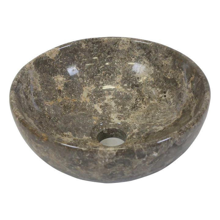 Lavabo de mármol Tiara Gris