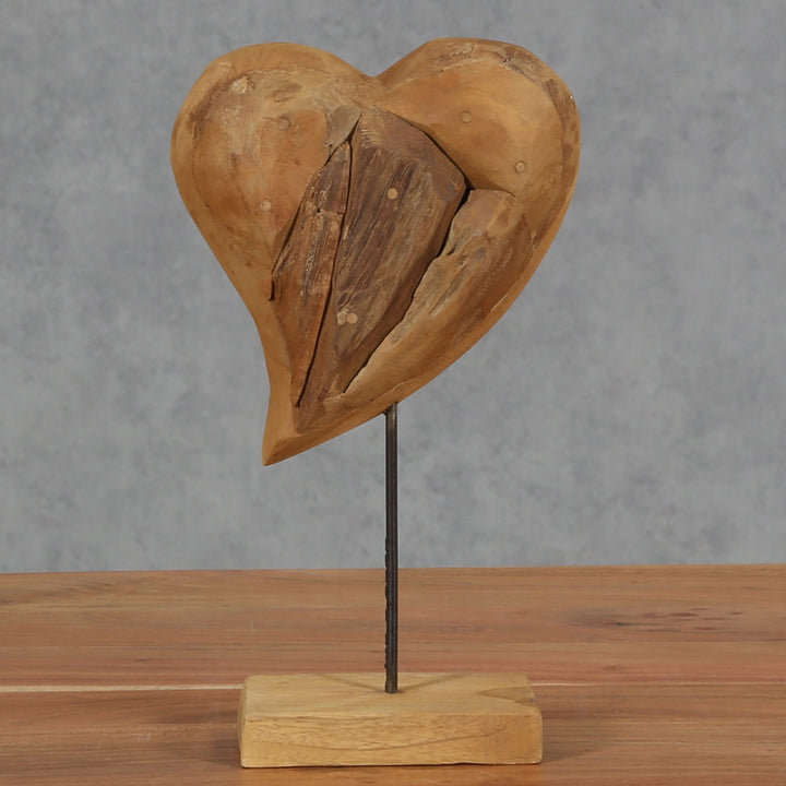 Escultura de corazón Mariella