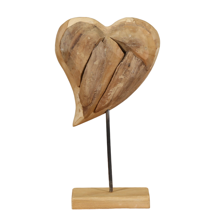 Escultura de corazón Mariella