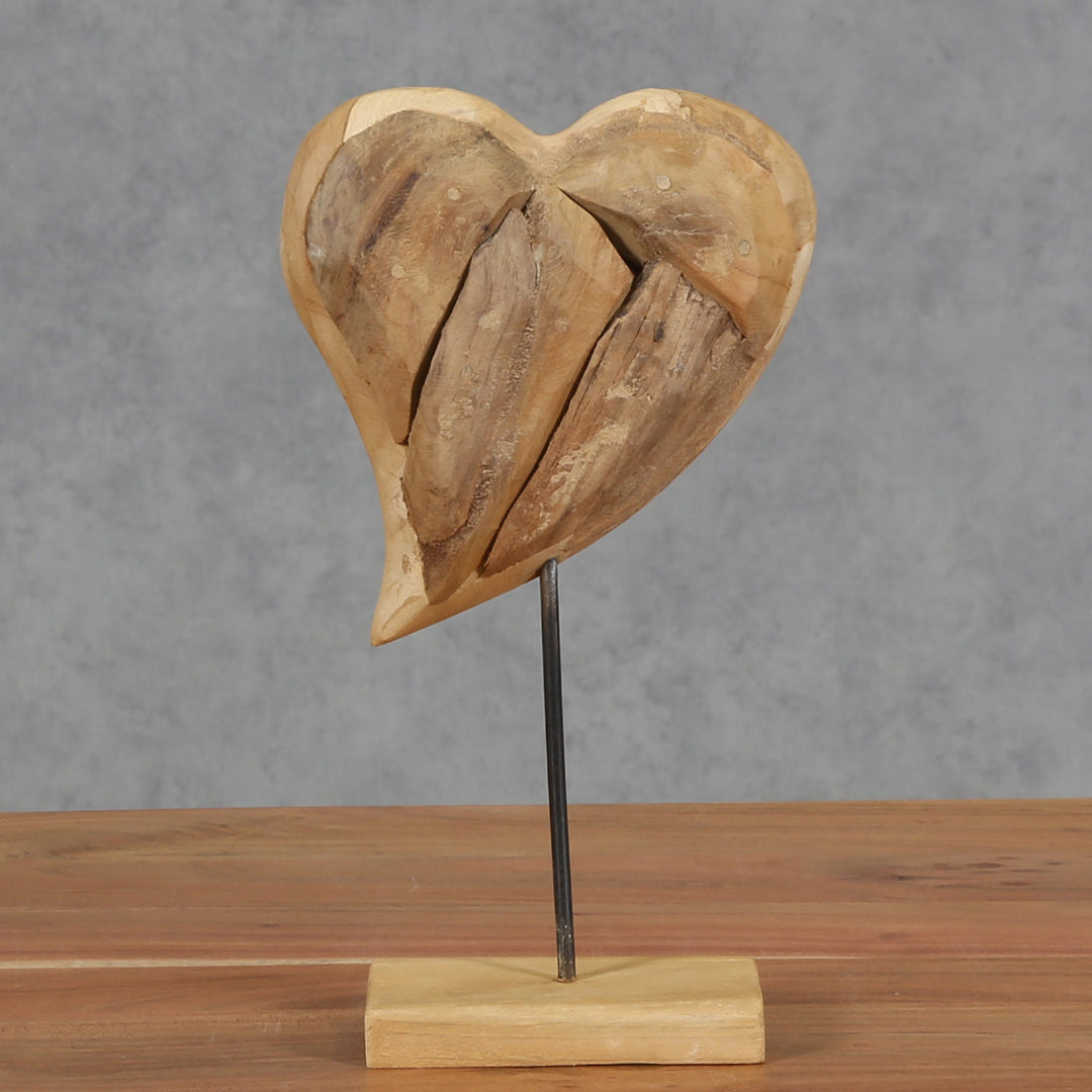 Escultura de corazón Mariella