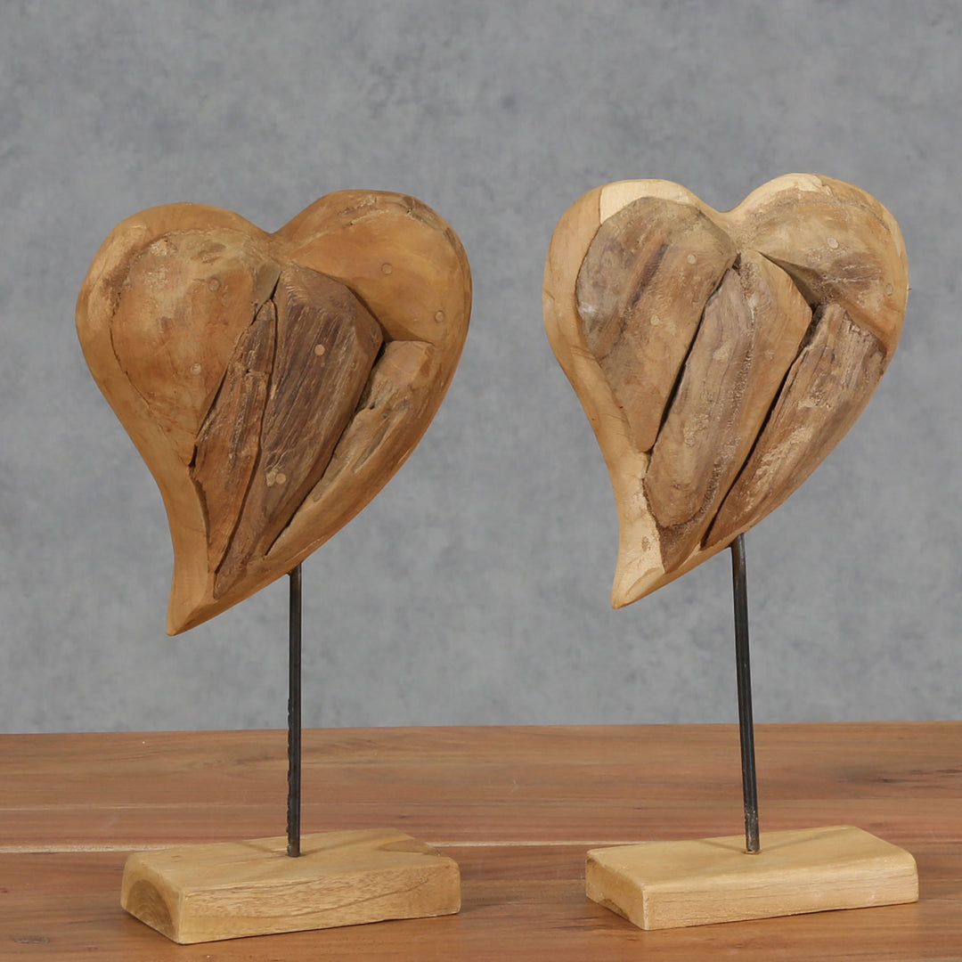 Escultura de corazón Mariella