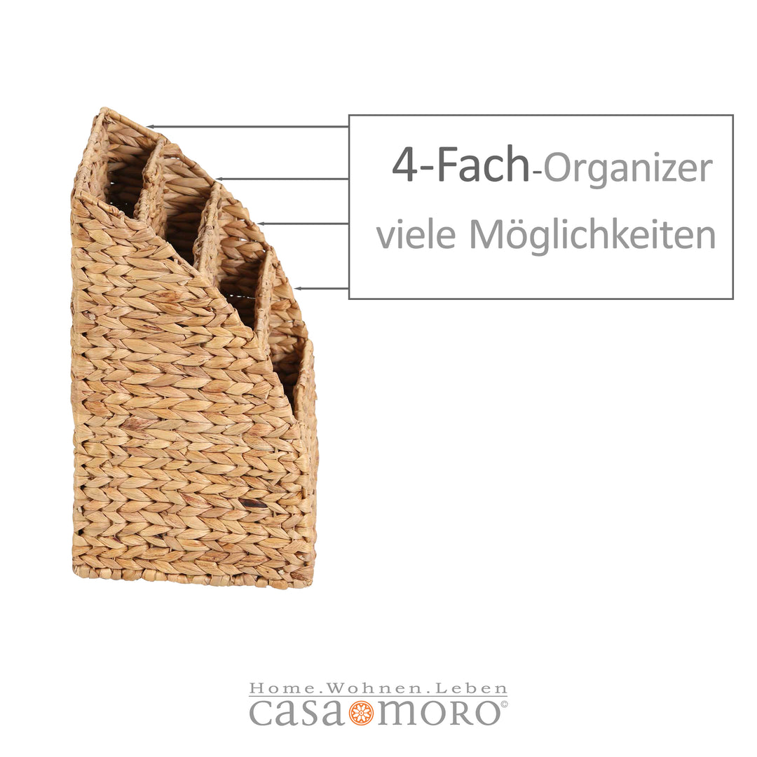 Organizador Sabrina con 4 compartimentos