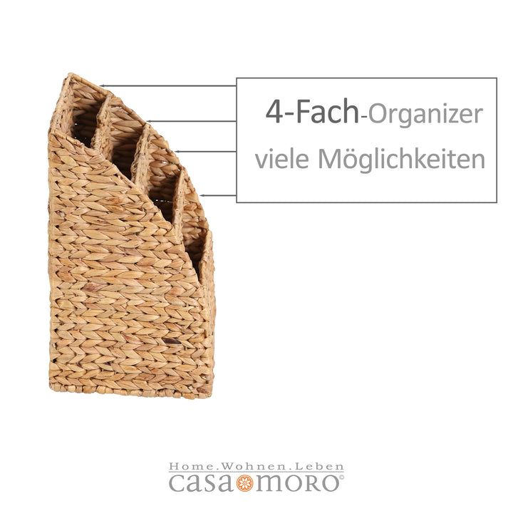 Organizador Sabrina con 4 compartimentos