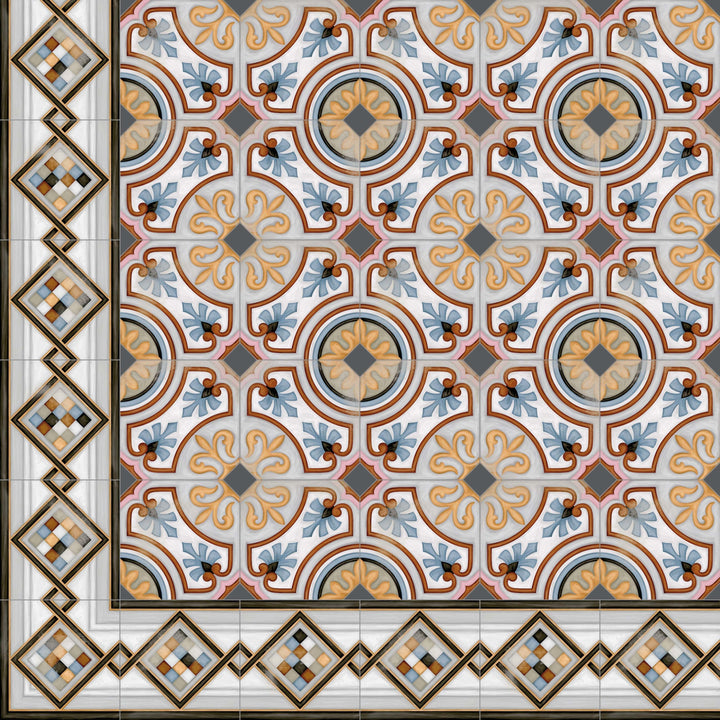 Borde oriental para azulejos Diglas