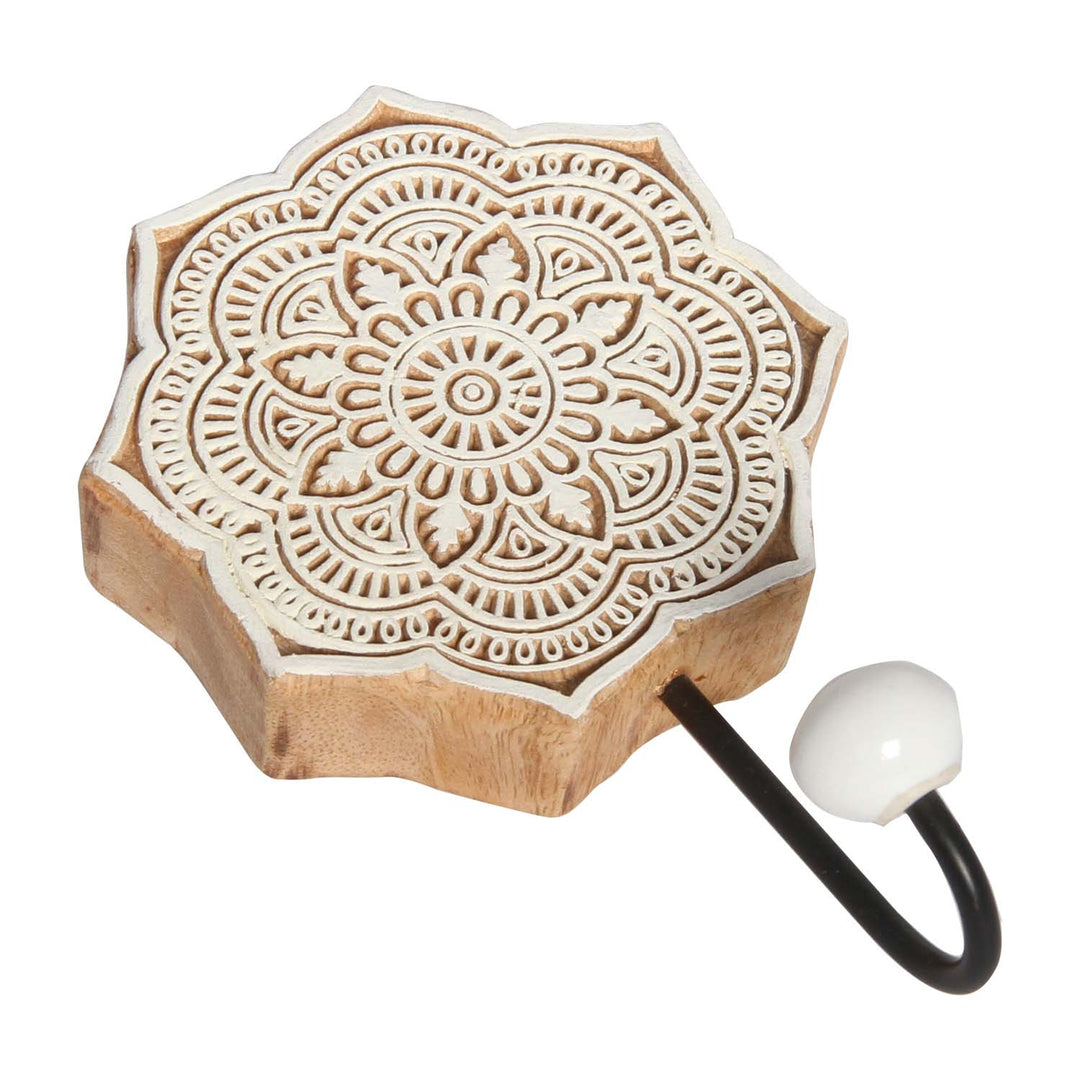 Percheros orientales, juego de 3 piezas Yasid