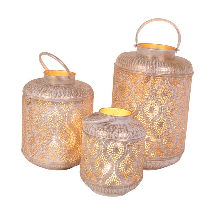 Linterna oriental Suraya, juego de 3