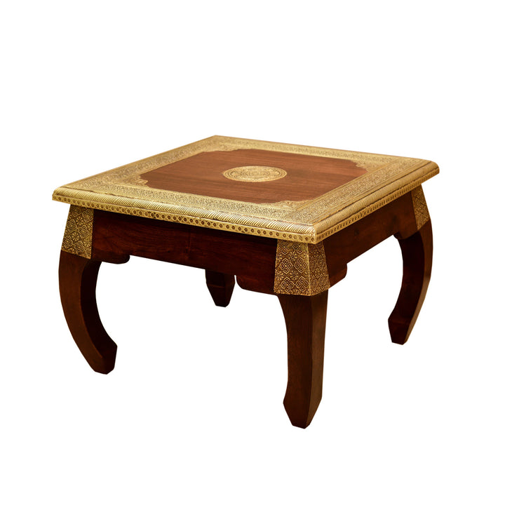 Mesa oriental de opio, latón S