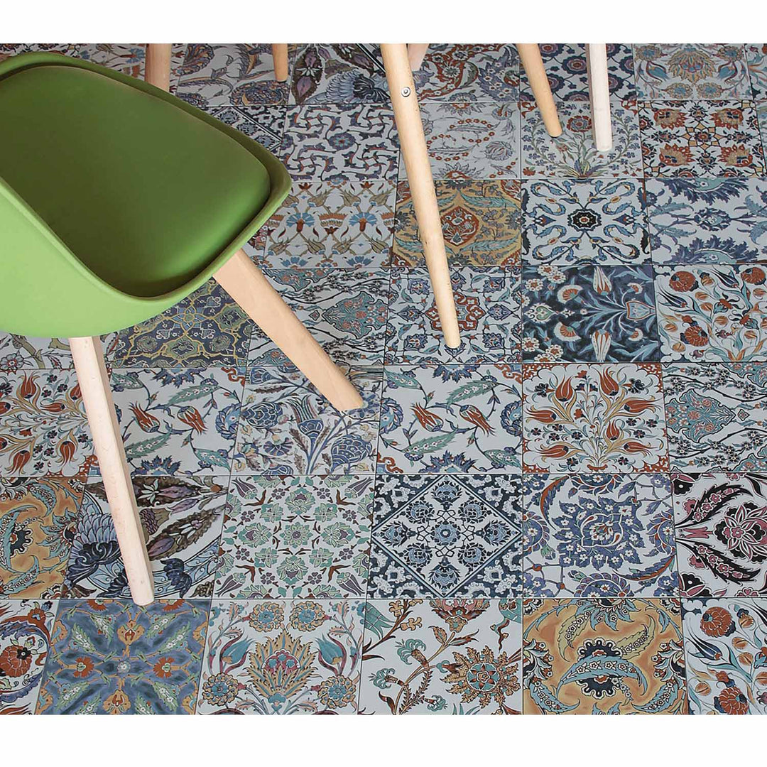 Azulejos patchwork orientales Sousse