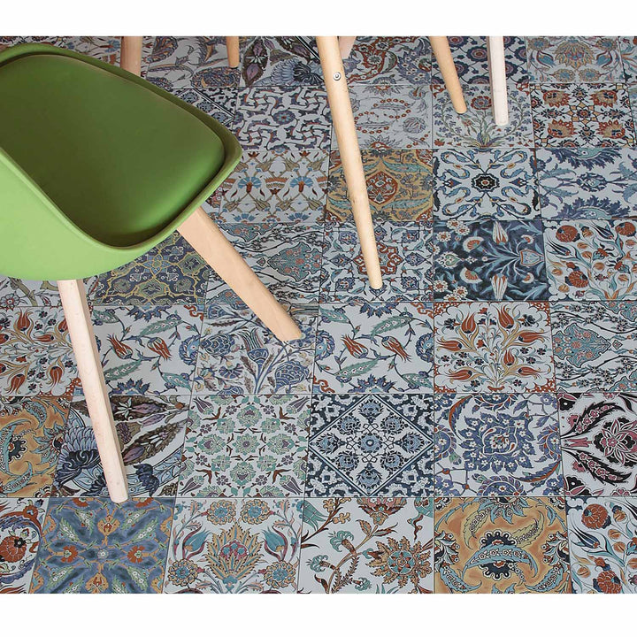 Azulejos patchwork orientales Sousse