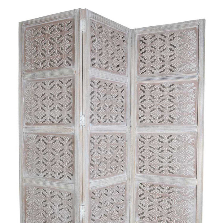 Biombo oriental de madera Jinan