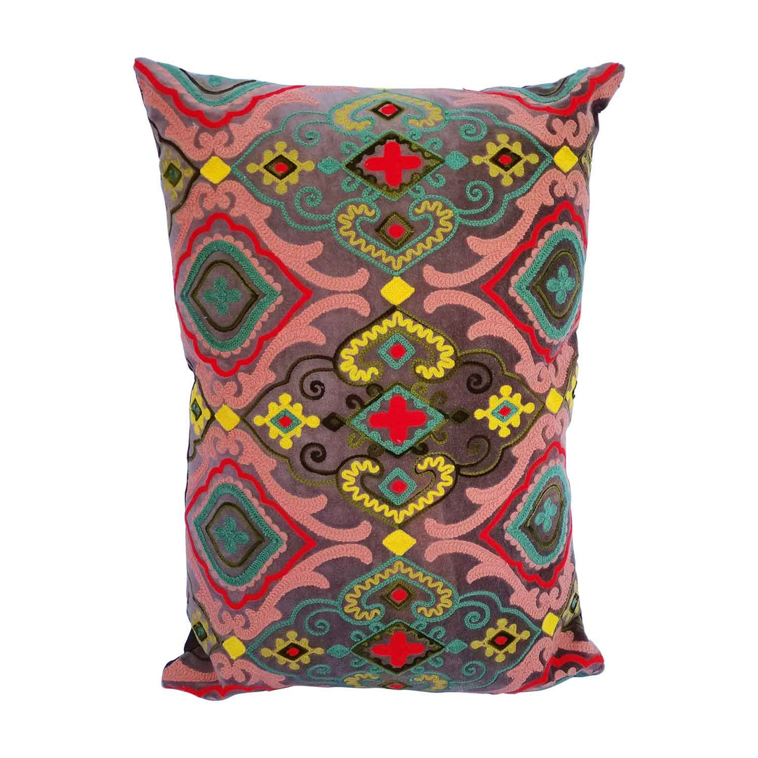 Cojín de terciopelo Mandala Lola