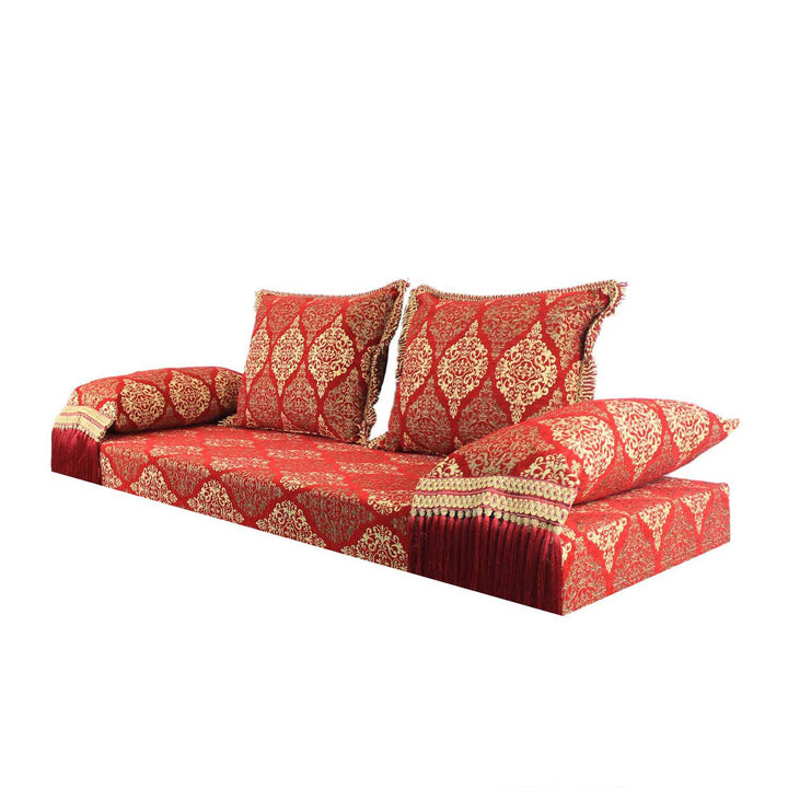Sofá oriental Salma rojo 15