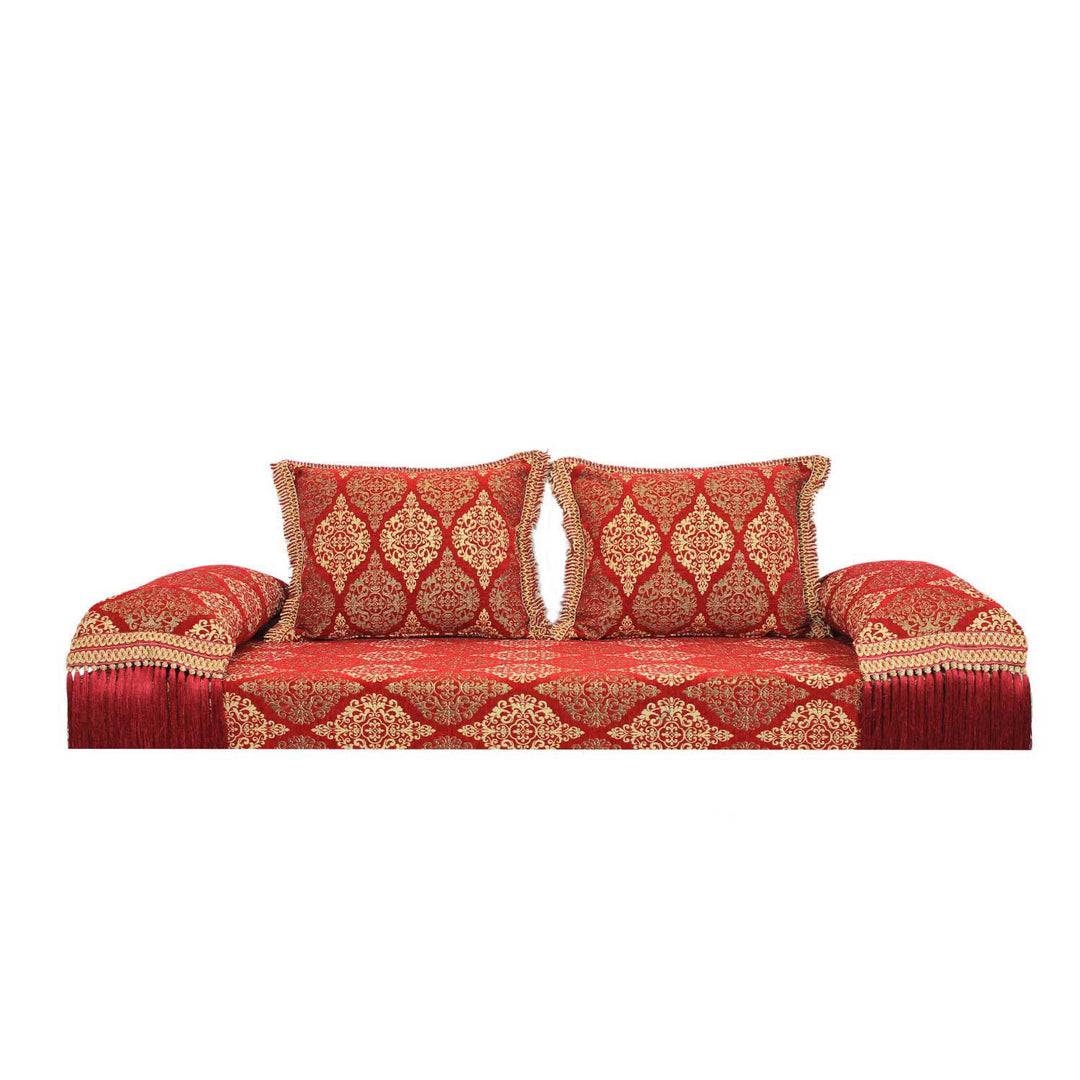 Sofá oriental Salma rojo 15