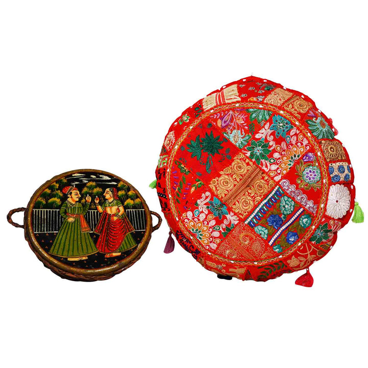 Cojín de yoga Patchwork Lali