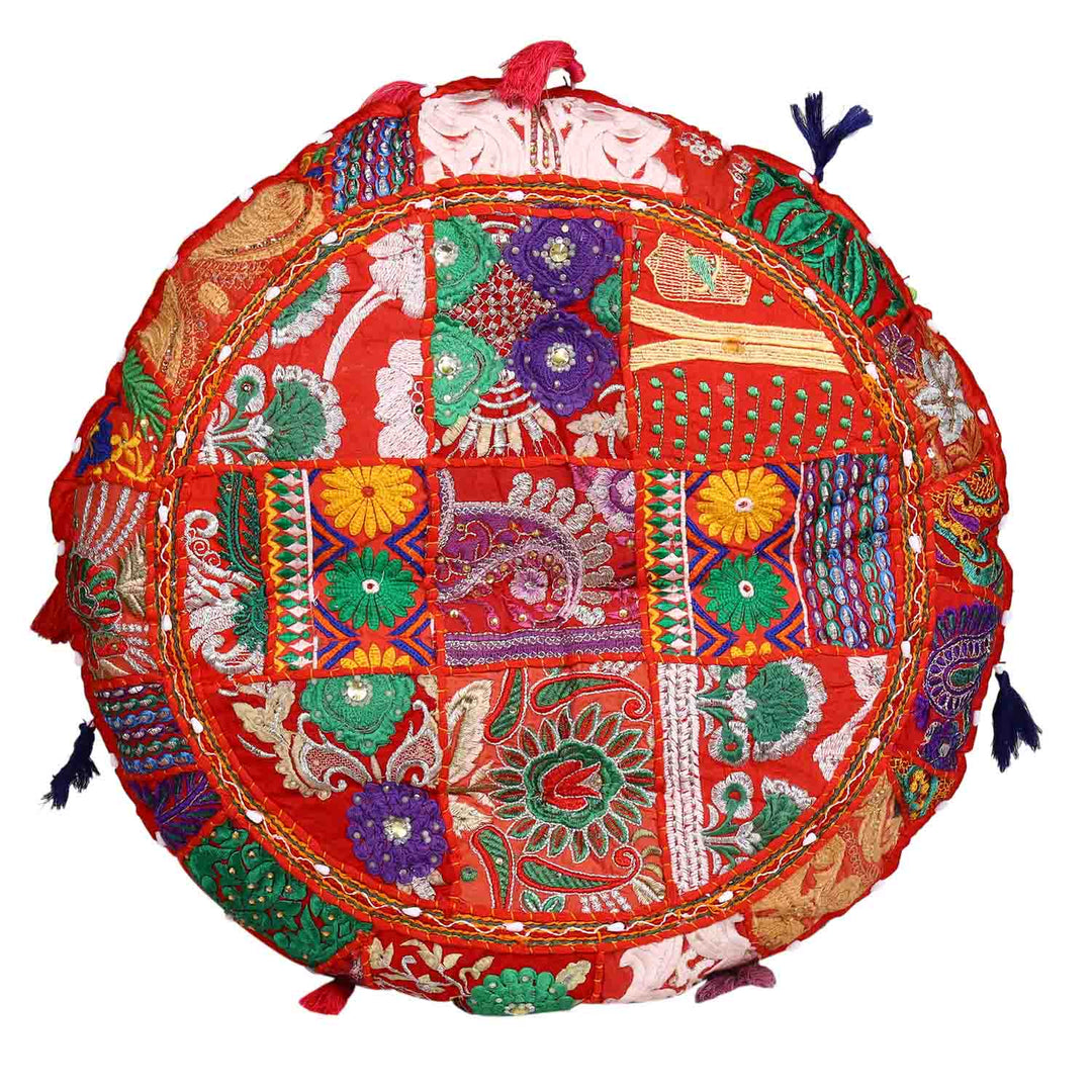 Cojín de yoga patchwork Lali grande