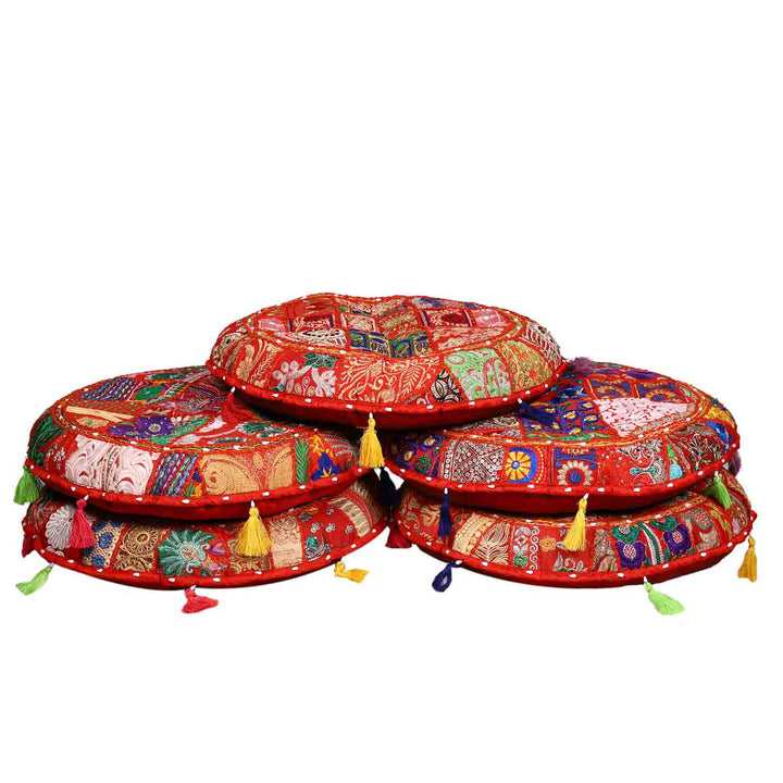 Cojín de yoga patchwork Lali grande