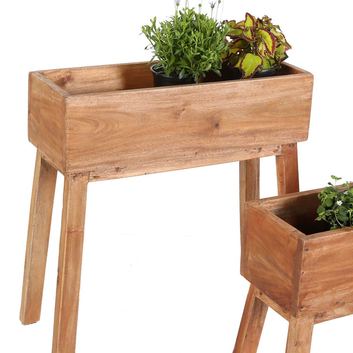 Caja para plantas Avellino, juego de 2