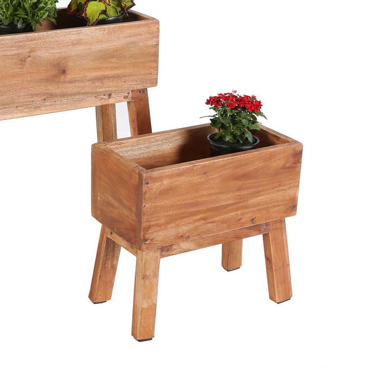 Caja para plantas Avellino, juego de 2