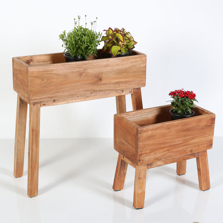 Caja para plantas Avellino, juego de 2