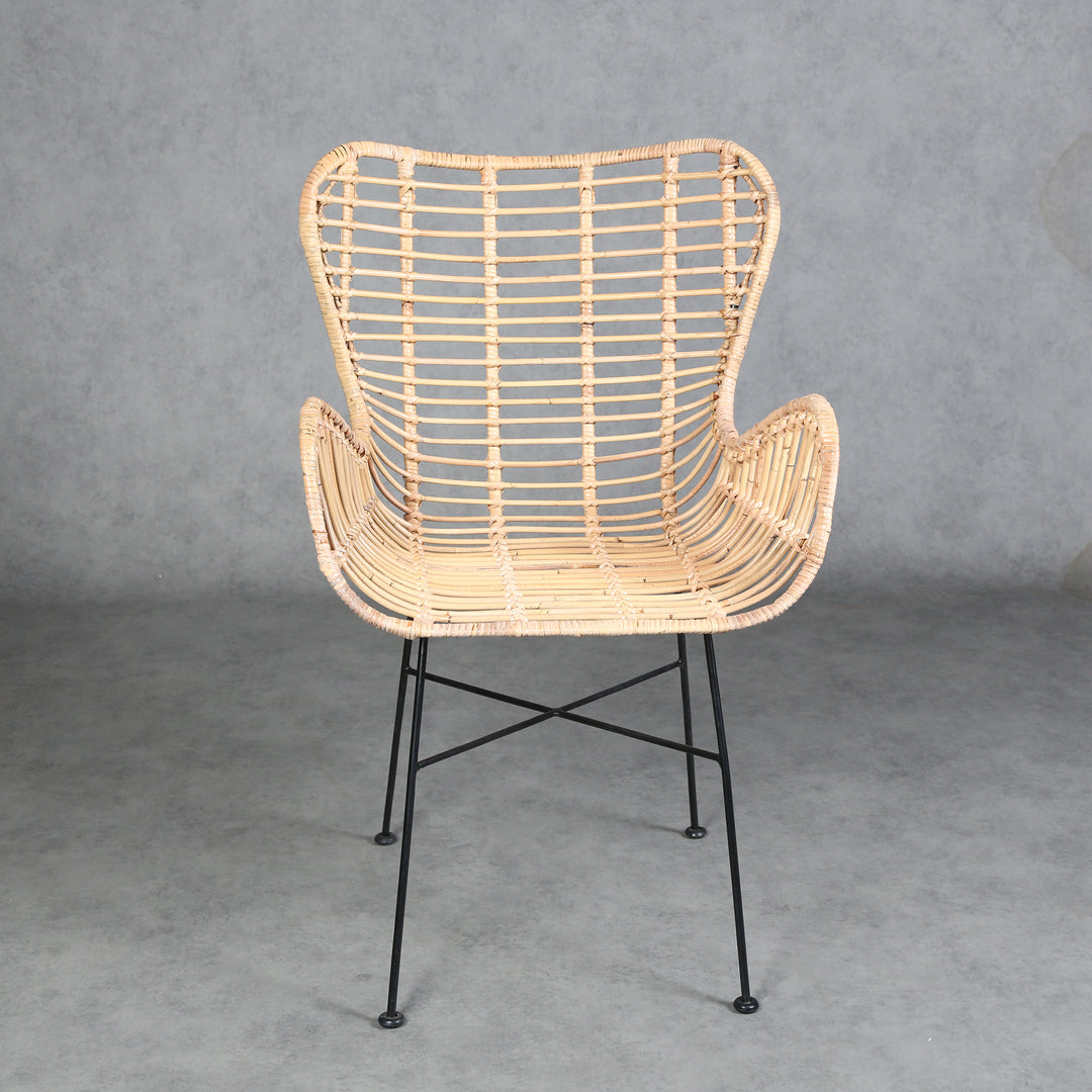 Sillón de ratán Monia