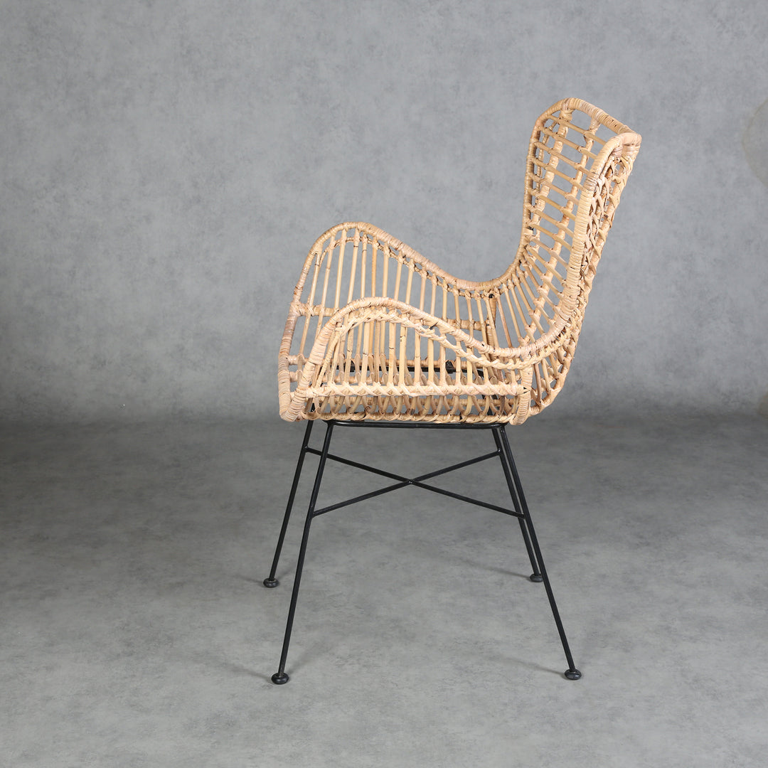 Sillón de ratán Monia