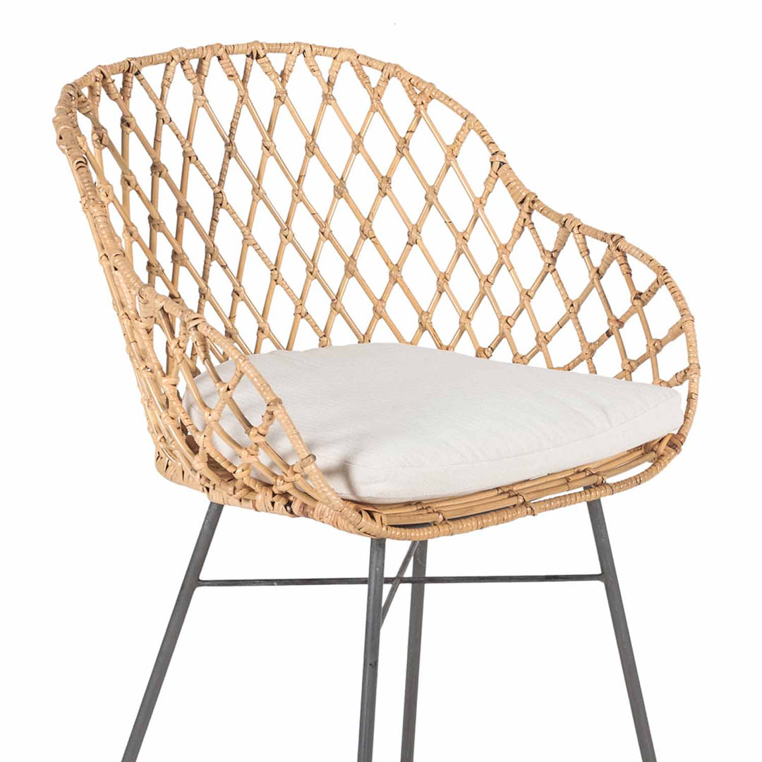 Sillón de ratán Borneo