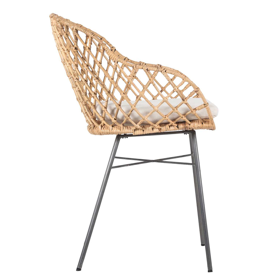Sillón de ratán Borneo
