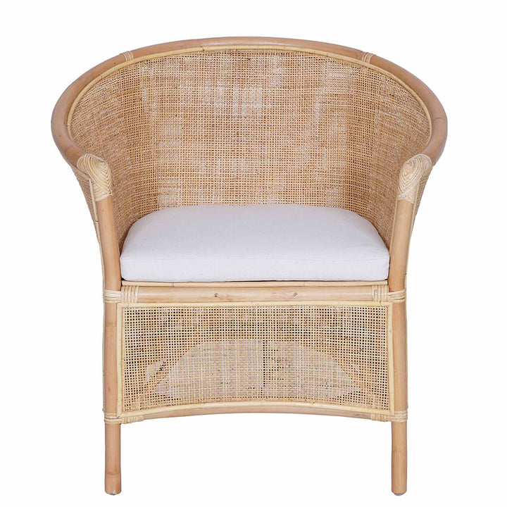 Sillón de ratán Sumatra natural