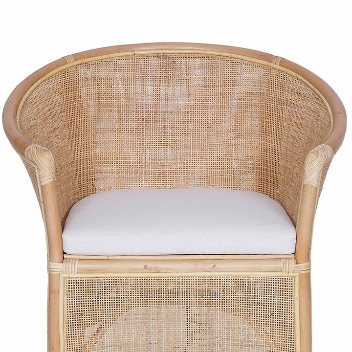 Sillón de ratán Sumatra natural