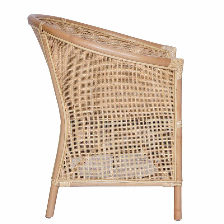 Sillón de ratán Sumatra natural