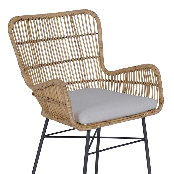 Sillón de ratán Gusti