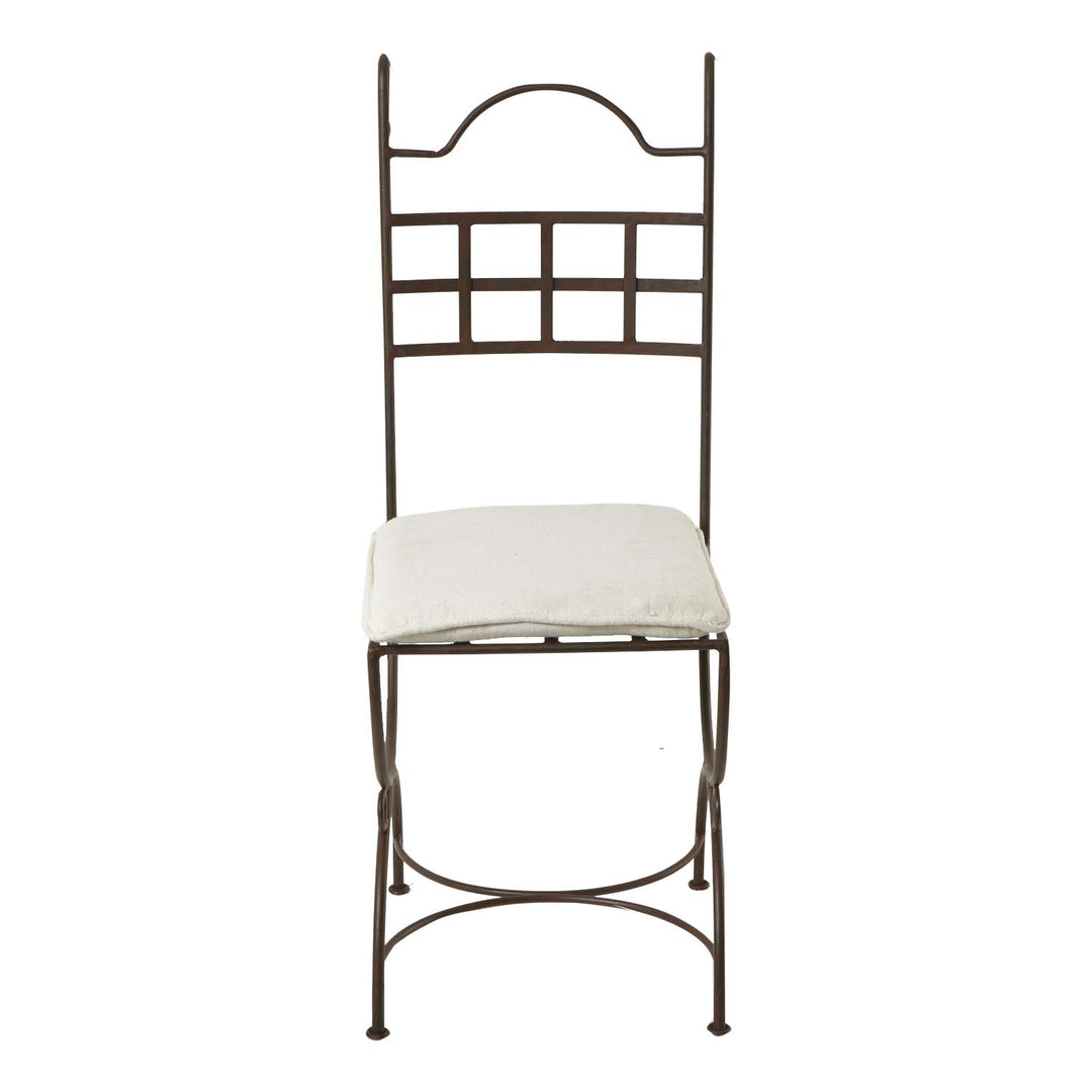 Silla de hierro forjado Nabil