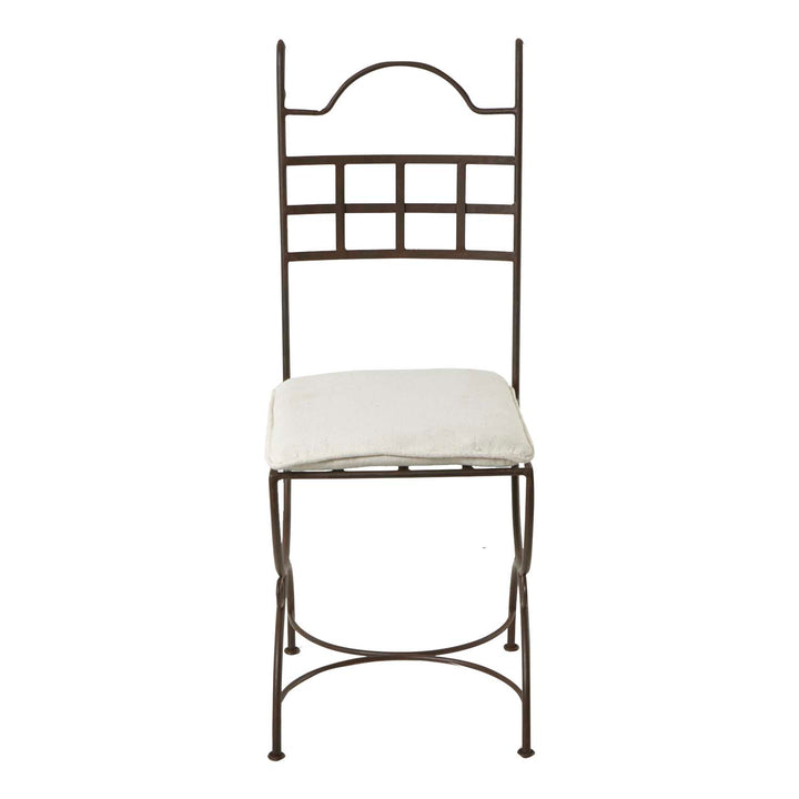 Silla de hierro forjado Nabil