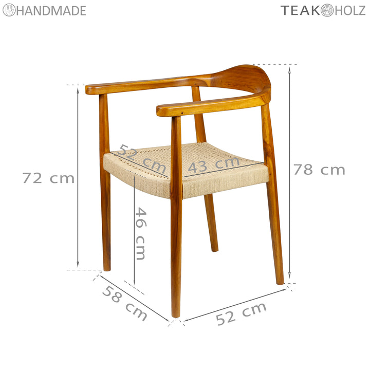 Silla de comedor de madera